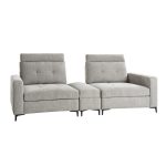 Allen Grey Button-Tufted Modular Sectional Sofa with Storage 6 Allen Grey Button-Tufted Modular Sectional Sofa with Storage