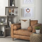 Allium Brown Handwoven Wool Cylindrical Pouf