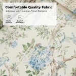 Alois Floral Slipcover Swivel Accent Chair