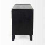 Alvin 34.5L x 21.5W x 30.0H Wood W/Metal Framing Accent Cabinet