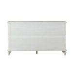 Alvise White 3-Drawer Solid Wood 58-Inch Storage Sideboard 8 Alvise White 3-Drawer Solid Wood 58-Inch Storage Sideboard