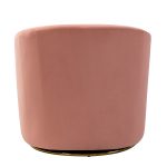 Amarante Velvet Gold Base Swivel Accent Chair 9 Amarante Velvet Gold Base Swivel Accent Chair