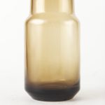 Amrita 4.1L x 4.1W x 11.9H Golden Brown Glass Vase