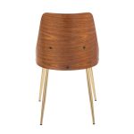 Anabelle Contemporary Brown Faux Leather Accent Chairs (Set of 2) 16 Anabelle Contemporary Brown Faux Leather Accent Chairs (Set of 2)
