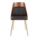 Anabelle Contemporary Brown Faux Leather Accent Chairs (Set of 2) 17 Anabelle Contemporary Brown Faux Leather Accent Chairs (Set of 2)