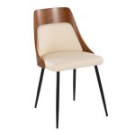 Anabelle Contemporary Cream Faux Leather Dining Chairs (Set of 2) (Set of 2) 13 Anabelle Contemporary Cream Faux Leather Dining Chairs (Set of 2) (Set of 2)