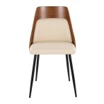 Anabelle Contemporary Cream Faux Leather Dining Chairs (Set of 2) (Set of 2) 17 Anabelle Contemporary Cream Faux Leather Dining Chairs (Set of 2) (Set of 2)