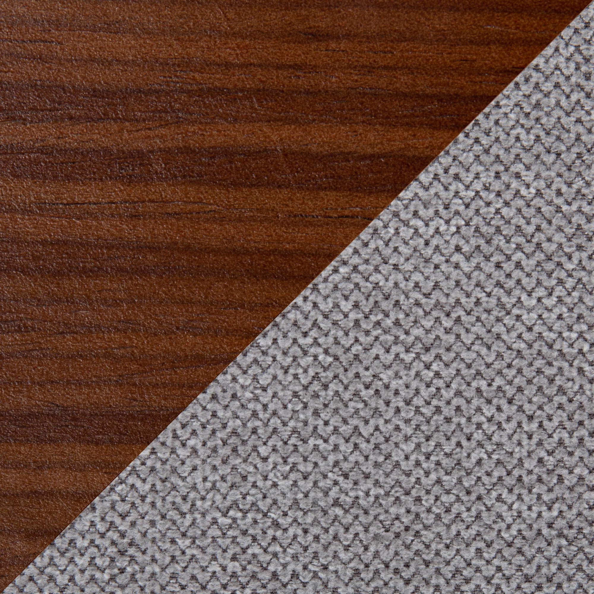 Anabelle Mid-Century Walnut and Grey Accent Chairs (Set of 2) 13 Anabelle Mid-Century Walnut and Grey Accent Chairs (Set of 2) - Image 13