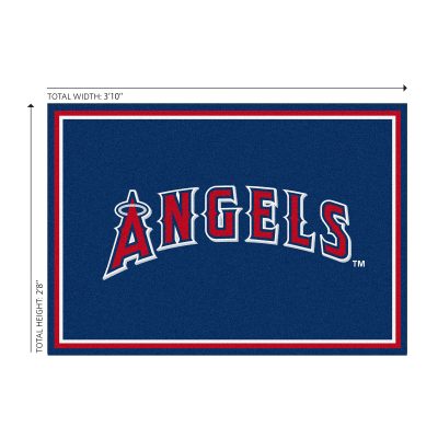 Anaheim Angels 3x4 Area Rug Officially Licensed MLB