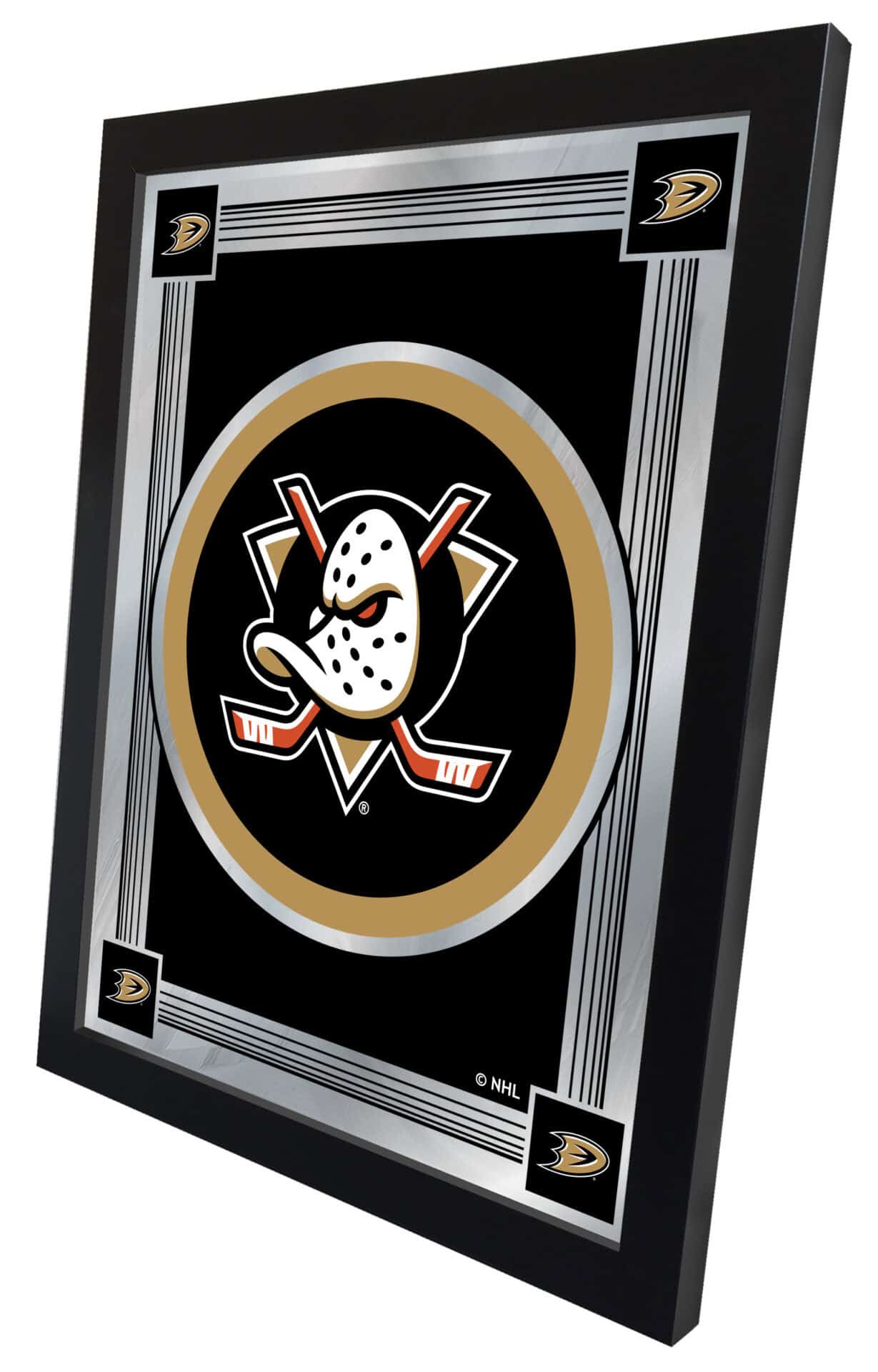 Anaheim Ducks 17x22 Logo Wall Mirror 2 Anaheim Ducks 17x22 Logo Wall Mirror - Image 2
