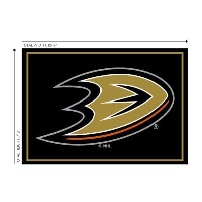 Anaheim Ducks 8x11 Spirit Rug