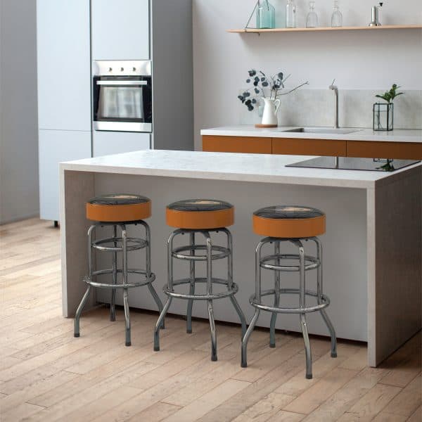 Anaheim Ducks Chrome Bar Stool 5