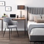 Andrew Contemporary Black/Grey Fabric Dining Chairs (Set of 2) 16 Andrew Contemporary Black/Grey Fabric Dining Chairs (Set of 2)