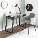 Andrew Contemporary Black/Grey Fabric Dining Chairs (Set of 2) 17 Andrew Contemporary Black/Grey Fabric Dining Chairs (Set of 2)