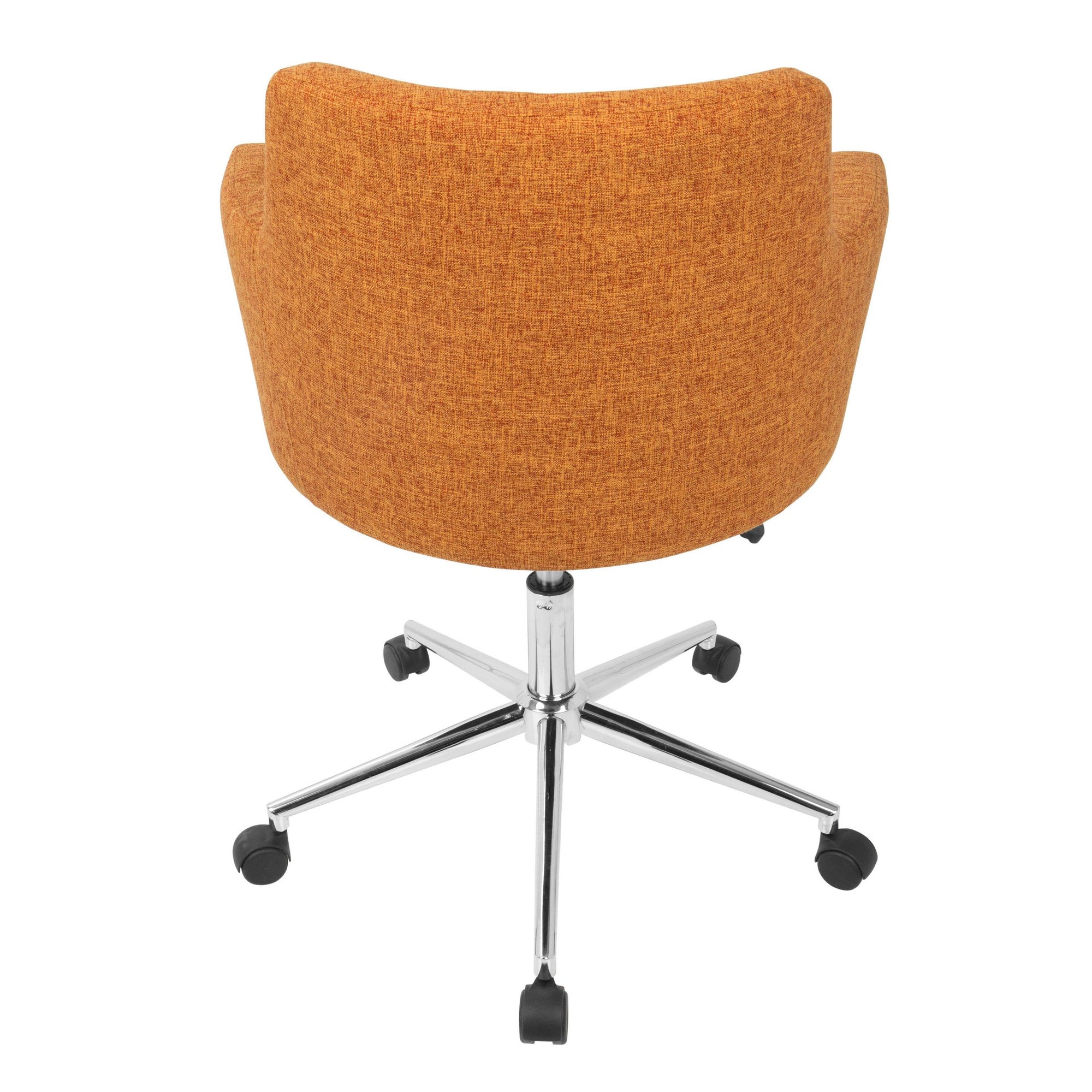 Andrew Orange Contemporary Adjustable Office Chair by LumiSource 5 Andrew Orange Contemporary Adjustable Office Chair by LumiSource - Image 5