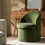 Angela Moss Velvet Dining Chair with Hidden Storage 7 Angela Moss Velvet Dining Chair with Hidden Storage