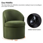 Angela Moss Velvet Dining Chair with Hidden Storage 10 Angela Moss Velvet Dining Chair with Hidden Storage