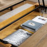 Angelica Acorn Lift Top Coffee Table with Storage