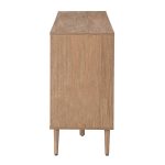 Antiope Black Rattan Door 56-Inch Storage Sideboard 8 Antiope Black Rattan Door 56-Inch Storage Sideboard