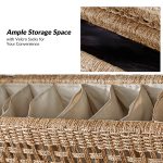 Anton Natural Rattan Boho Coastal Farmhouse Storage Bench 9 Anton Natural Rattan Boho Coastal Farmhouse Storage Bench