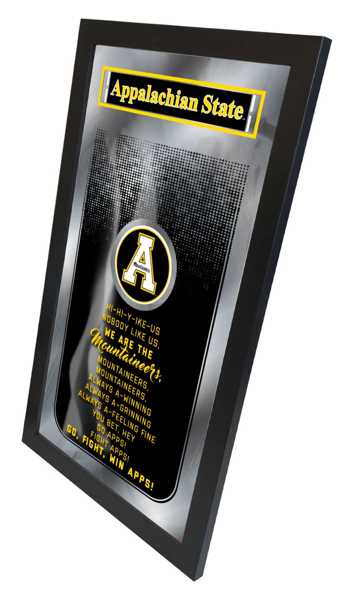 Appalachian State University 26x15 Fight Song Wall Mirror 2 Appalachian State University 26x15 Fight Song Wall Mirror - Image 2