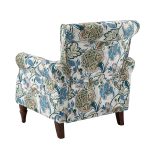 Araceli Green Nailhead Trim Rolled Arm Accent Chair 8 Araceli Green Nailhead Trim Rolled Arm Accent Chair