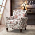 Araceli Pink Velvet Nailhead Trim Rolled Arm Accent Chair 6 Araceli Pink Velvet Nailhead Trim Rolled Arm Accent Chair