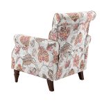Araceli Pink Velvet Nailhead Trim Rolled Arm Accent Chair 8 Araceli Pink Velvet Nailhead Trim Rolled Arm Accent Chair