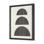 Arc & Orb 1 by Studio M a Framed Art Print Matted under Glass