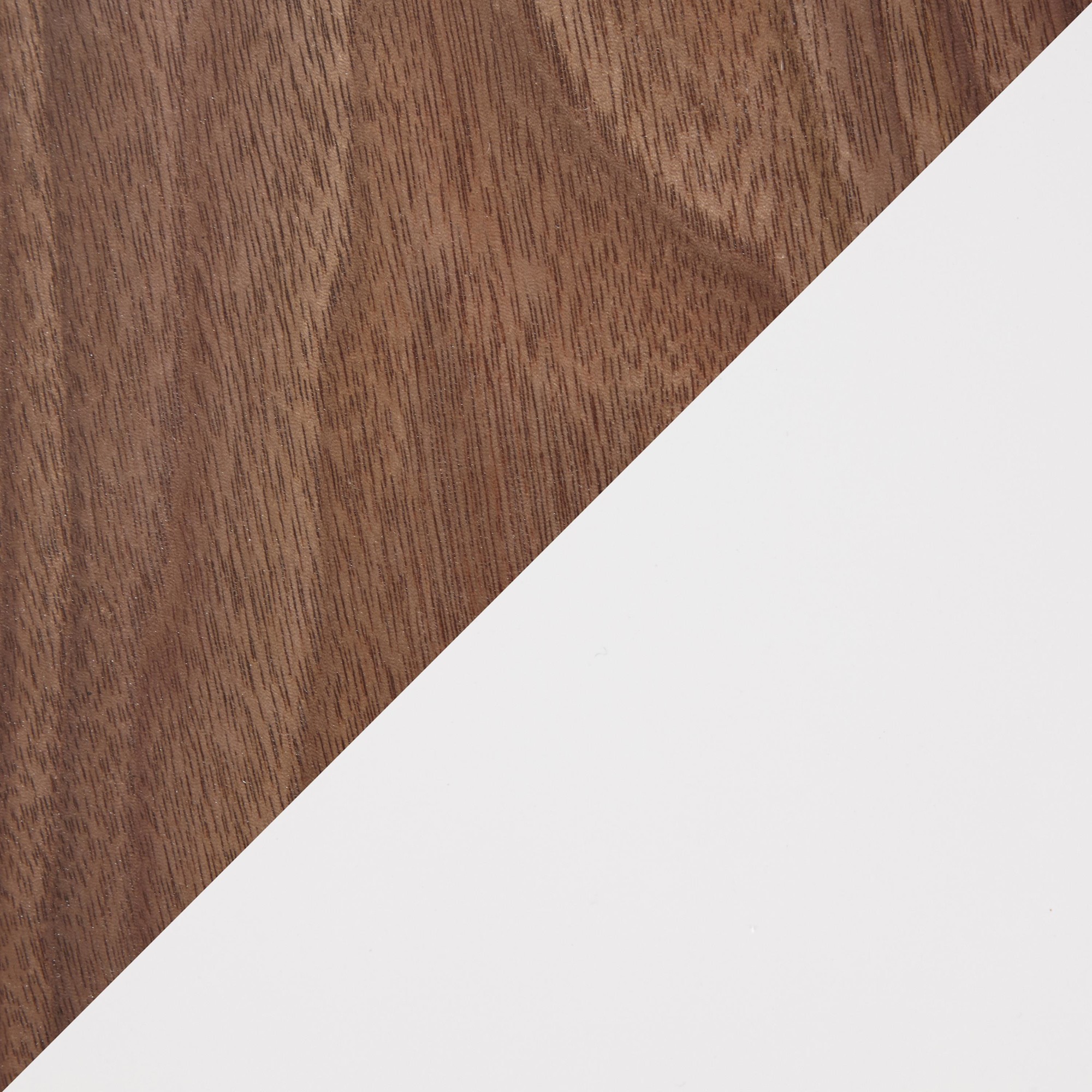 Archer Contemporary Walnut and White Wood Desk 8 Archer Contemporary Walnut and White Wood Desk - Image 8