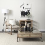 Arelius 36L x 18W x 32H Light Brown Wood, Black Metal Base w/ 2 Glass Doors Accent Cabinet