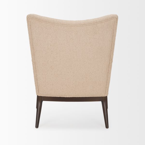 Argent Beige Boucle Accent Chair 4