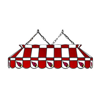 Arizona Cardinals 40 Inch Stained Glass Billiard Lamp