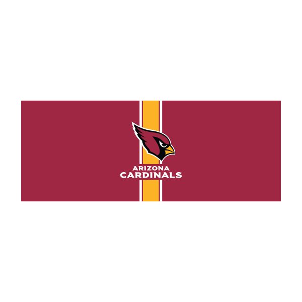 Arizona Cardinals Chrome USB Charging Lamp With Shade 3