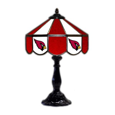 Arizona Cardinals Tiffany Style 21 inch Glass Table Lamp