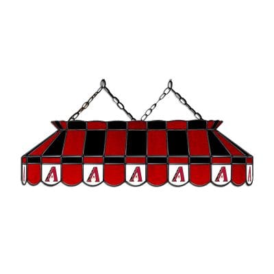 Arizona Diamondbacks 40 Inch Stained Glass Billiard Lamp