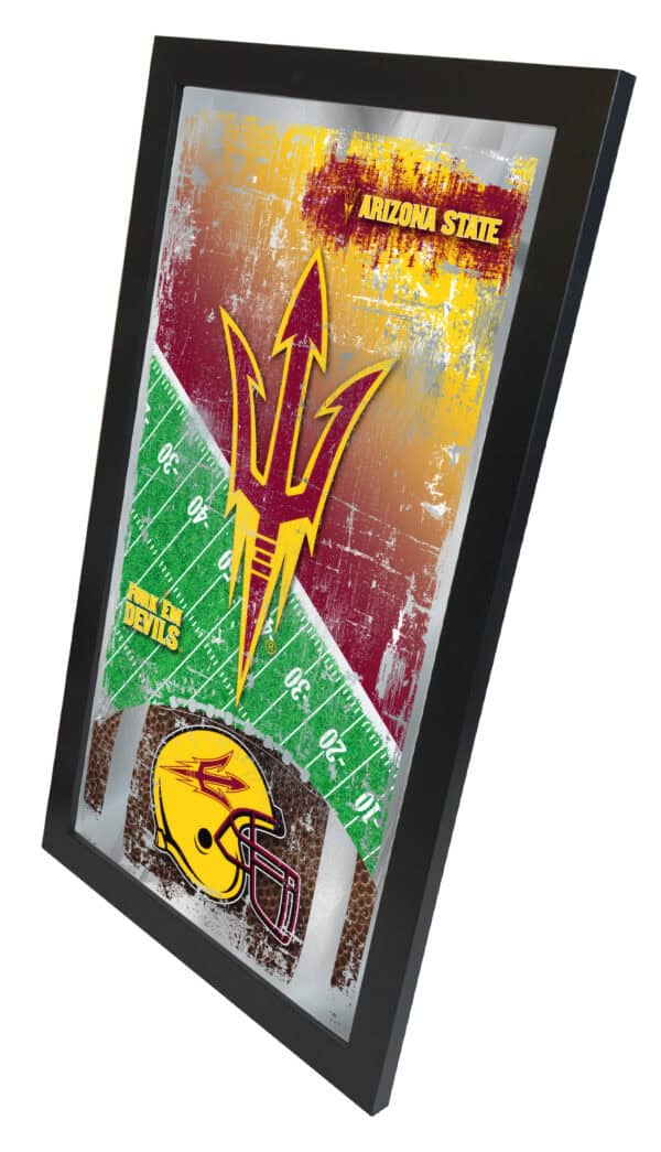 Arizona State University 15x26 Football Wall Mirror
