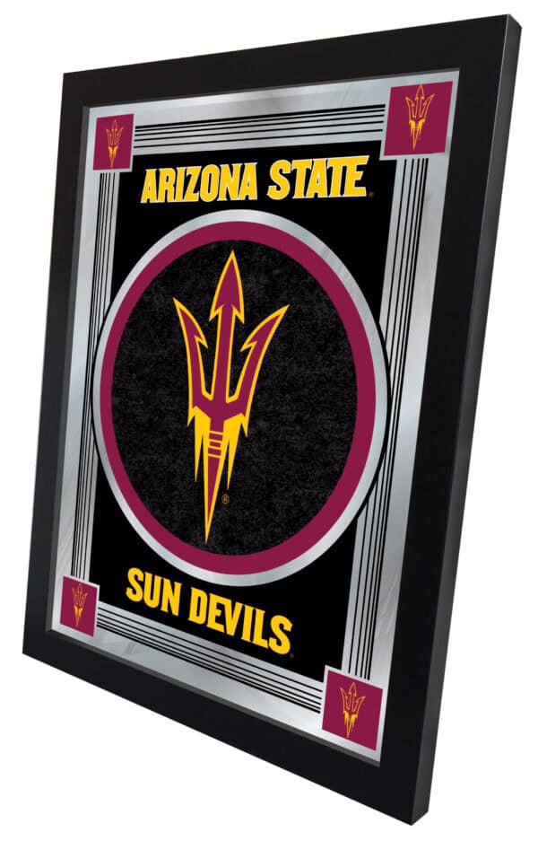 Arizona State University Pitchfork 17x22 Logo Wall Mirror