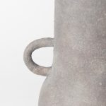 Armani 10.4H Brown-Gray Double Ear Ceramic Vase