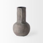 Armani 6.7H Brown-Gray Double Ear Vase