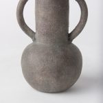 Armani 6.7H Brown-Gray Double Ear Vase
