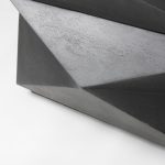 Arreto Black Solid Wood Hexagonal Storage Coffee Table
