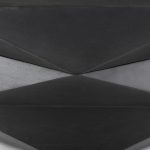 Arreto Black Solid Wood Hexagonal Storage Coffee Table