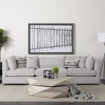 Arreto Natural Solid Wood Hexagonal Storage Coffee Table