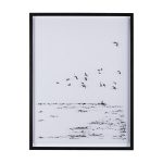Arriving I by Mercana Studio a Hand Embelished Textured Framed Art Print Matted under Glass