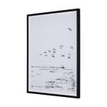 Arriving I by Mercana Studio a Hand Embelished Textured Framed Art Print Matted under Glass