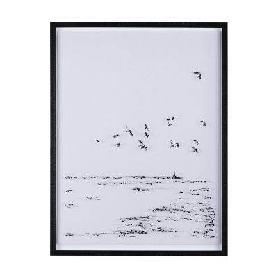 Arriving I by Mercana Studio a Hand Embelished Textured Framed Art Print Matted under Glass