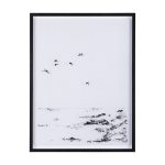Arriving II by Mercana Studio a Hand Embelished Textured Framed Art Print Matted under Glass