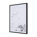 Arriving II by Mercana Studio a Hand Embelished Textured Framed Art Print Matted under Glass