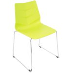 Arrow Lime Green Contemporary Dining Chairs (Set of 2) 12 Arrow Lime Green Contemporary Dining Chairs (Set of 2)